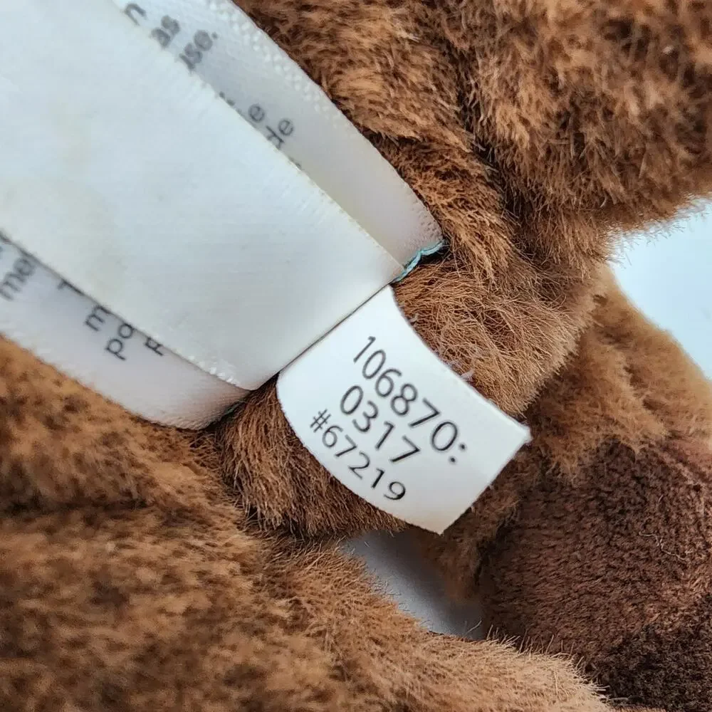 Carters Moose Reindeer Plush Stuffed Lovey Toy 10